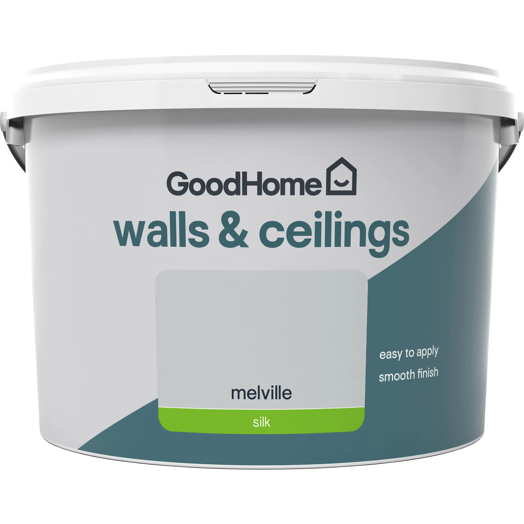 GoodHome Walls & Ceilings Melville Silk Emulsion Paint, 2.5L 4 GoodHome Walls & Ceilings Melville Silk Emulsion Paint, 2.5L - Image 2