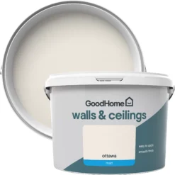 GoodHome Walls & Ceilings Ottawa Matt Emulsion Paint, 2.5L