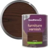 GoodHome Walnut Satin Multi-surface Furniture Wood Varnish, 750ml 1 GoodHome Walnut Satin Multi-surface Furniture Wood Varnish, 750ml -Trade point goodhome walnut satin multi surface furniture wood varnish 750ml5059340486826 21c