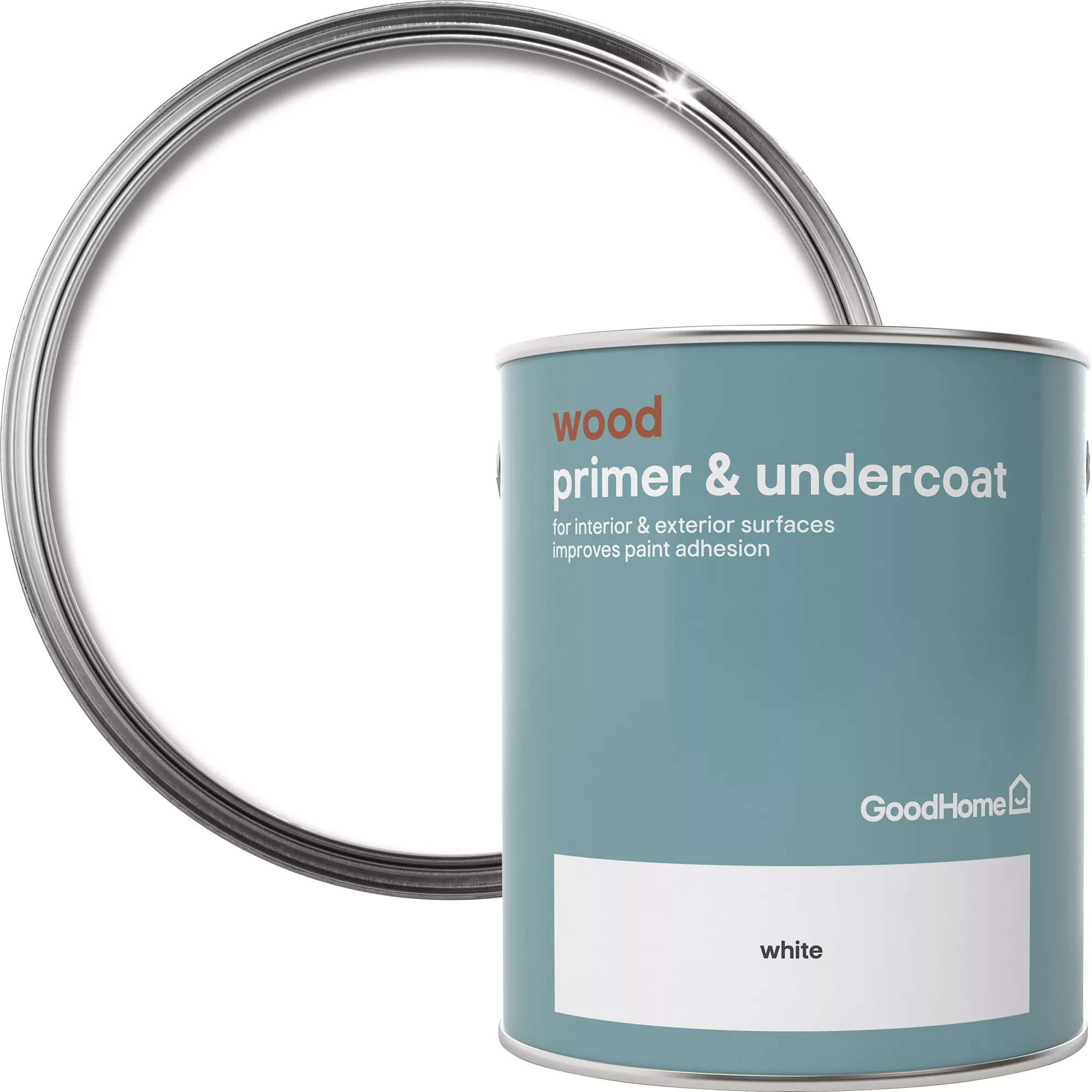 GoodHome Wood White Wood Primer & Undercoat, 2.5L 3 GoodHome Wood White Wood Primer & Undercoat, 2.5L