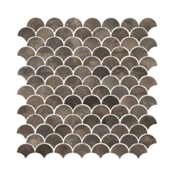 Kiwana Brown Concrete Effect Aluminium Mosaic Tile Sheet, (L)285mm (W)296mm 7 Kiwana Brown Concrete Effect Aluminium Mosaic Tile Sheet, (L)285mm (W)296mm -Trade point kiwana brown concrete effect aluminium mosaic tile sheet l 285mm w 296mm5057741336818 02c