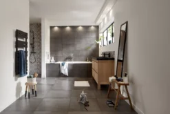 Konkrete Black & White Matt 3D Decor Concrete Effect Ceramic Wall Tile, Pack Of 8, (L)600mm (W)200mm 14 Konkrete Black & White Matt 3D Decor Concrete Effect Ceramic Wall Tile, Pack Of 8, (L)600mm (W)200mm -Trade point konkrete black white matt 3d decor concrete effect ceramic wall tile pack of 8 l 600mm w 200mm3663602849803 10i