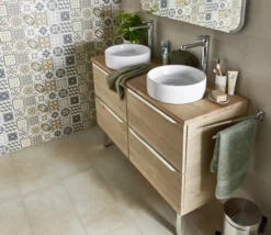 Konkrete Ivory Matt Konkrete Concrete Effect Ceramic Wall Tile, Pack Of 8, (L)600mm (W)200mm 14 Konkrete Ivory Matt Konkrete Concrete Effect Ceramic Wall Tile, Pack Of 8, (L)600mm (W)200mm -Trade point konkrete ivory matt konkrete concrete effect ceramic wall tile pack of 8 l 600mm w 200mm5036581065591 02i