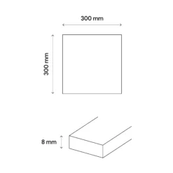 Lizon Blue Aluminium & Glass Mosaic Tile Sheet, (L)300mm (W)300mm 13 Lizon Blue Aluminium & Glass Mosaic Tile Sheet, (L)300mm (W)300mm -Trade point lizon blue aluminium glass mosaic tile sheet l 300mm w 300mm5036581068332 01t