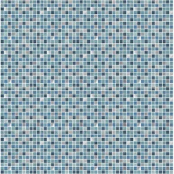 Lizon Blue Aluminium & Glass Mosaic Tile Sheet, (L)300mm (W)300mm 11 Lizon Blue Aluminium & Glass Mosaic Tile Sheet, (L)300mm (W)300mm -Trade point lizon blue aluminium glass mosaic tile sheet l 300mm w 300mm5036581068332 37c