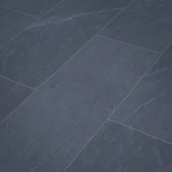 Slate Anthracite Matt Slate Effect Porcelain Outdoor Floor Tile, Pack Of 6, (L)600mm (W)300mm