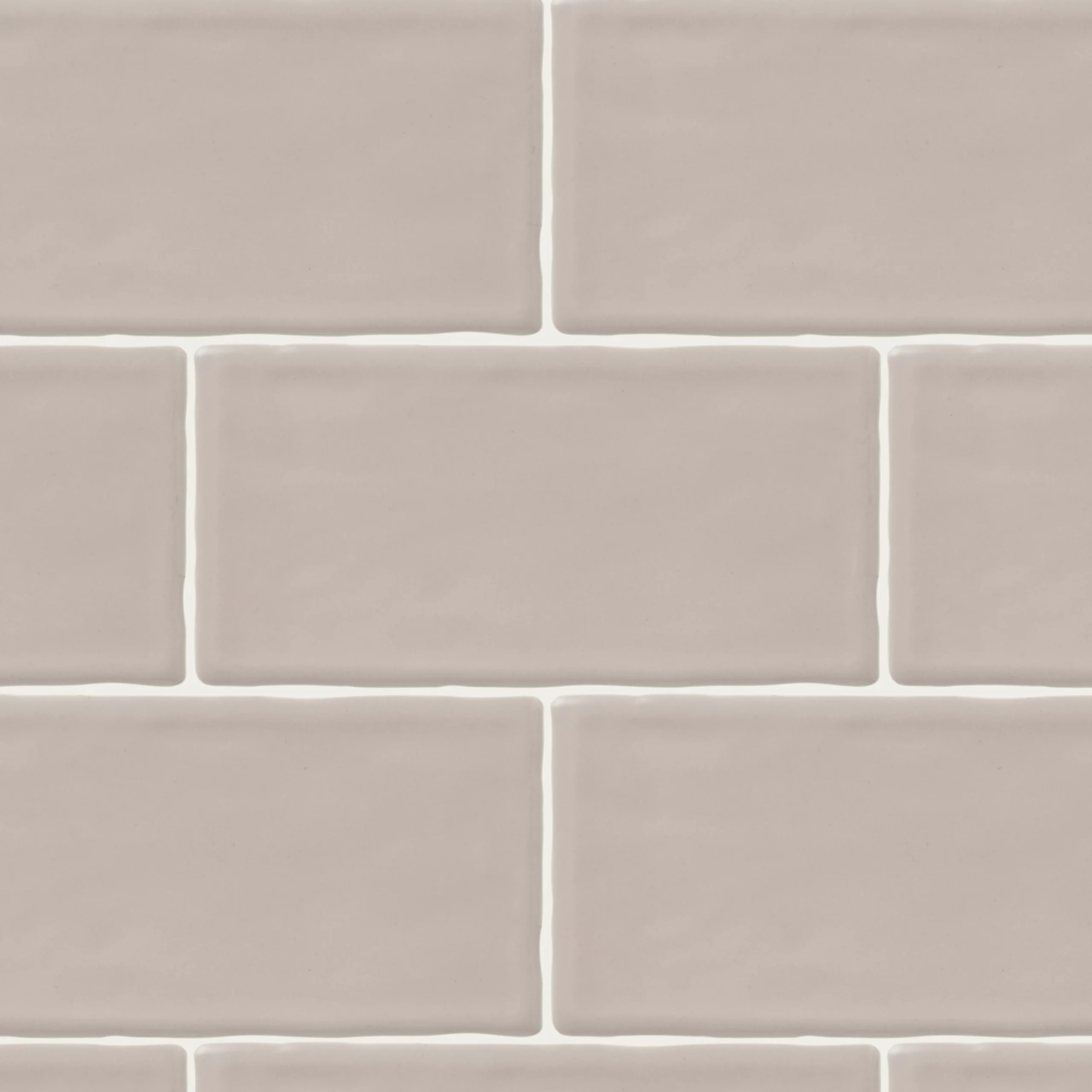Vernisse Mauve Chalk Gloss Plain Ceramic Wall Tile, Pack Of 80, (L)150mm (W)75.4mm 4 Vernisse Mauve Chalk Gloss Plain Ceramic Wall Tile, Pack Of 80, (L)150mm (W)75.4mm - Image 2