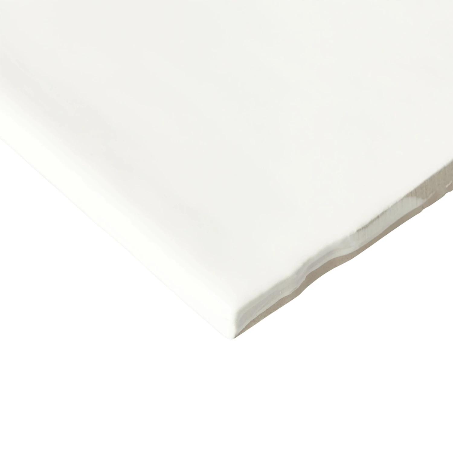 Vernisse White Gloss Plain Ceramic Wall Tile, Pack Of 41, (L)301mm (W)75.4mm 5 Vernisse White Gloss Plain Ceramic Wall Tile, Pack Of 41, (L)301mm (W)75.4mm - Image 3